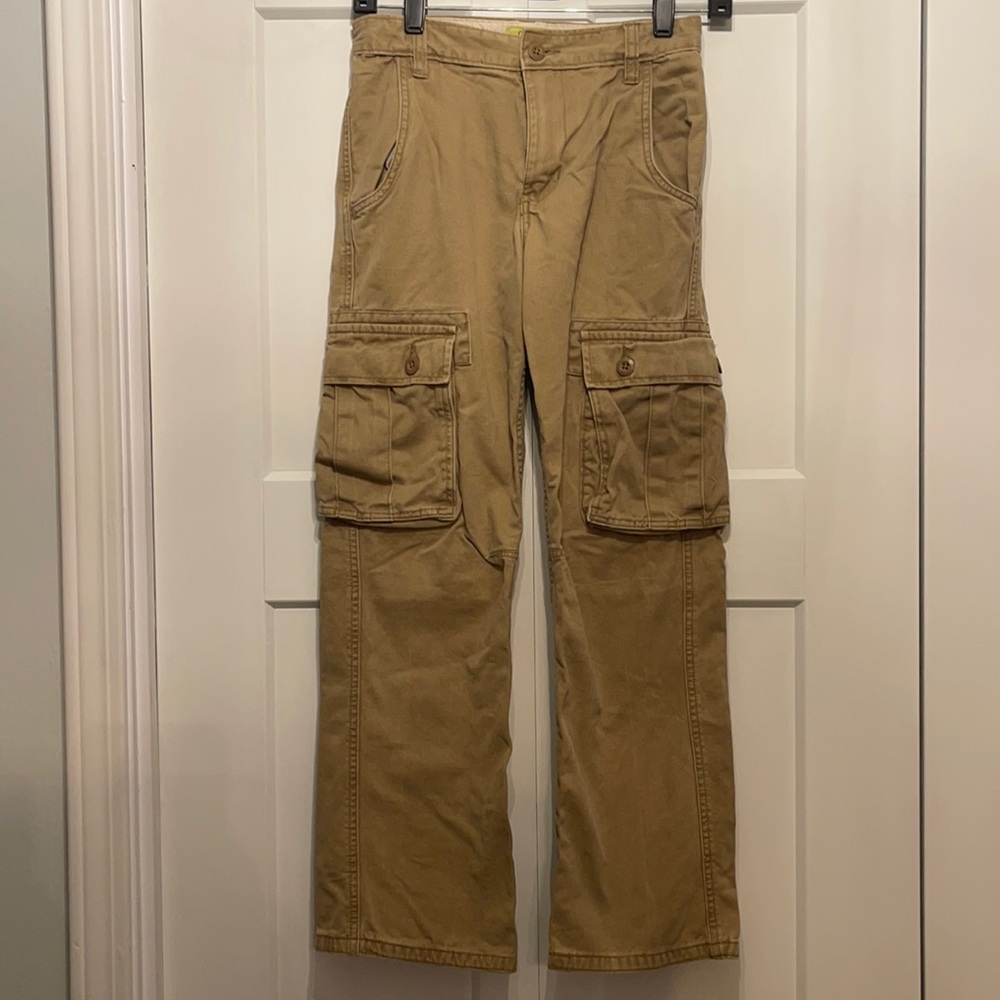 Old Navy boys 12 carpenter khaki pants